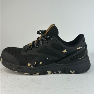 Reebok Black and Tan Ankle Boots